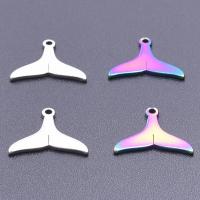 Stainless Steel Pendants, 304 Stainless Steel, Vacuum Ion Plating, DIY, more colors for choice, 12x14mm, Sold By PC
