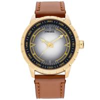 Men Wrist Watch Glass with Leather Life water resistant & fashion jewelry & multifunctional & japanese movement & for man Length Approx 180-260 mm Sold By PC