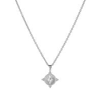 Nehrđajućeg čelika, nakit ogrlice, 304 nehrđajućeg čelika, uglađen, modni nakit & za čovjeka, 29x22mm, Prodano Per Približno 19.69 inčni Strand