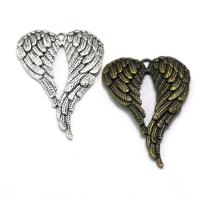 Wing Shaped Zinc Alloy Pendants plated Corrosion-Resistant & DIY nickel lead & cadmium free Sold By PC