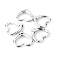 Stainless Steel Heart Pendants 304 Stainless Steel polished DIY & hollow original color Sold By PC