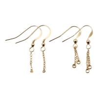 Gold Filled Jewelry, 14K gold-filled, DIY & different styles for choice, 0.64x2.80mm, Sold By Pair