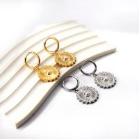 Huggie Ohrreifen, 304 Edelstahl, mit Kunststoff Perlen, Modeschmuck & für Frau, keine, 2*15.5mm,20mm, verkauft von Paar
