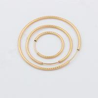 Gold Filled Hoop Earring Components, 14K gold-filled, DIY & different size for choice, Sold By Pair