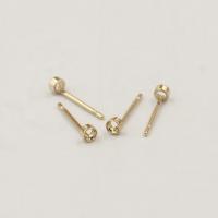 Gold Filled Earring Stud Component 14K gold-filled DIY Sold By Pair