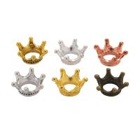 Zinc Alloy Jewelry Beads Crown plated vintage & DIY & 3D effect nickel lead & cadmium free Approx Sold By Bag