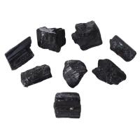 Schorl Minerals Specimen, Nuggets, different size for choice, black, Sold By PC