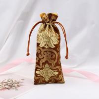 Jewelry Pouches Bags, Silk, more colors for choice, 80x200mm, Sold By PC