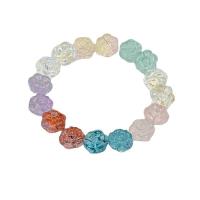 Lampwork Hair Accessories DIY Findings, Lotus, more colors for choice, 13mm, Sold By PC