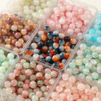 Handgewickelte Perlen, Lampwork, rund, DIY, keine, 10mm, 50PCs/Tasche, verkauft von Tasche
