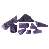 Natürlicher Lepidolith Mineralien Specimen, Klumpen, verschiedene Verpackungs Art für Wahl, violett, verkauft von Tasche