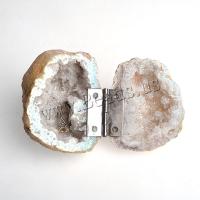 Ice Quartz Agate Minerals Specimen, druzy style, mixed colors, Sold By PC