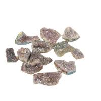 Amethyst Minerals Specimen, Nuggets, AB color plated, druzy style & different packing style for choice, purple, Sold By PC
