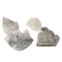 quartz clair Spécimen de minéraux, pepite, style différent d'emballage pour le choix, blanc, Vendu par PC