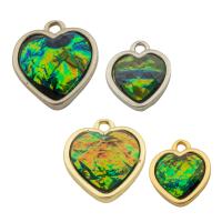 Brass Jewelry Pendants Heart high quality plated DIY nickel lead & cadmium free Approx 2mm Approx Sold By Lot