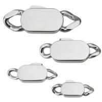 Stainless Steel Jewelry Clasp 304 Stainless Steel polished fashion jewelry & DIY original color Sold By PC