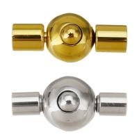 Nerezová ocel Connector, 304 Stainless Steel, módní šperky & leštěný & DIY, více barev na výběr, 20mm,8x9x10mm, Prodáno By PC