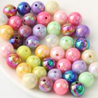 Čudo akril perle, Krug, možete DIY & različite veličine za izbor, više boja za izbor, 10računala/Torba, Prodano By Torba