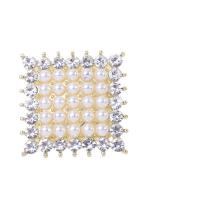 Schmuckzubehör, Zinklegierung, mit Kunststoff Perlen, KC goldfarben plattiert, DIY & verschiedene Stile für Wahl & mit Strass, 18-26mm, verkauft von PC