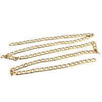 Brass Curb Chain, DIY & different size for choice, original color, nickel, lead & cadmium free, Sold By m