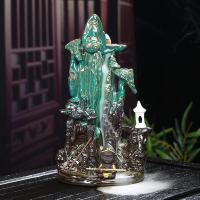 Backflow Incense Burner, Porcelain, half handmade, for home and office & durable & multifunctional, more colors for choice, 165x135x180mm, Sold By PC
