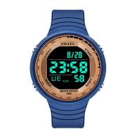 Men Wrist Watch, Acrylic, with Rubber, Life water resistant & fashion jewelry & Chinese movement & multifunctional & for man, more colors for choice, 48x16mm,21mm, Length:Approx 160-220 mm, Sold By PC