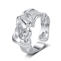 Brass Finger Ring plated fashion jewelry & for woman nickel lead & cadmium free 11mm Sold By PC