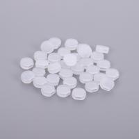 Silicone Earring Clip Pad, Different Shape for Choice & DIY, white, 9x7mm, 100PCs/Bag, Sold By Bag