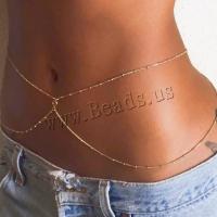 Body Chain Jewelry Zinc Alloy plated fashion jewelry nickel lead & cadmium free Length 80 cm 90 cm Sold By PC