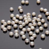 Naturales agua dulce perlas sueltas, Perlas cultivadas de agua dulce, Bricolaje, Blanco, 7-7.5mm, Vendido por UD