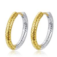 Brass Huggie Hoop Earring, plated, fashion jewelry & for woman, nickel, lead & cadmium free, 22x3mm, Sold By Pair