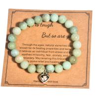 Gemstone Bracelets Natural Stone with Zinc Alloy & Unisex Length Approx 19 cm Sold By PC