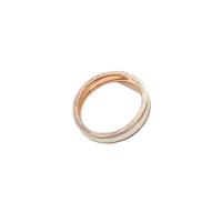 Partículas de acero anillo, diverso tamaño para la opción & para mujer & esmalte, más colores para la opción, tamaño:5-12, Vendido por UD