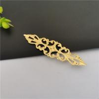 DIY Jewelry Supplies Iron gold color plated hollow Sold By Lot
