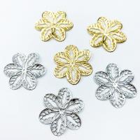 DIY Jewelry Supplies Iron Flower plated hollow 33mm Sold By PC