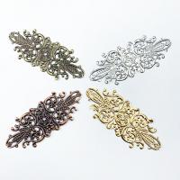 DIY Jewelry Supplies, Iron, plated, hollow, more colors for choice, 85x33mm, Sold By PC