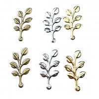 DIY Jewelry Supplies, Iron, Leaf, plated, more colors for choice, 20x39mm, Sold By PC