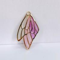 Wing Shaped Tibetan Style Pendants, DIY & different size for choice & enamel, more colors for choice, nickel, lead & cadmium free, Approx 10PCs/Lot, Sold By Lot