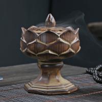 porcelaine Brûleur d’encens, fait à la main, pour la maison et le bureau & durable, 100x100x120mm, Vendu par PC