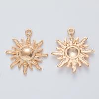 Tibetan Style Flower Pendants, plated, DIY, more colors for choice, nickel, lead & cadmium free, 28x25x2.50mm, 100PCs/Bag, Sold By Bag