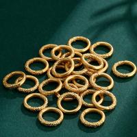 Brass Spacer Beads, sang gold plated, DIY & hollow, nickel, lead & cadmium free, 17mm, Inner Diameter:Approx 12mm, Sold By PC