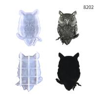 DIY Epoxy Mold Set, Silicone, Owl, more colors for choice, 85x21x122mm, Sold By PC