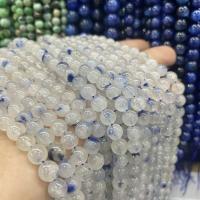 Gemstone Jewelry Beads, Dumortierite, Round, polished, DIY & different size for choice, mixed colors, Sold Per Approx 39 cm Strand