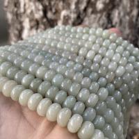 Quarzite Jade perla, abaco, lucido, DIY, luce verde, 5x8mm, Venduto per Appross. 39 cm filo