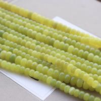 Jade Beads, Jade New Mountain, Abacus, poleret, du kan DIY & forskellig størrelse for valg, grøn, Solgt Per Ca. 39 cm Strand