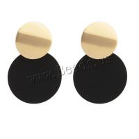 Zinc Alloy Stud Earring stoving varnish fashion jewelry & for woman Sold By Pair