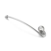 304 Stainless Steel Pendant Hook, DIY, original color, 60x2mm, Sold By PC