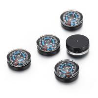 Resin Compass Flat Round DIY black 15mm Sold By Bag