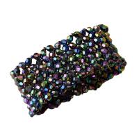 Bracelet de perles de verre, Des billes de verre, fait à la main, bijoux de mode & pour femme, multicolore, 8cm, Vendu par brin