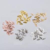 Brass Spacer Beads high quality plated fashion jewelry & DIY & double-hole Sold By Bag